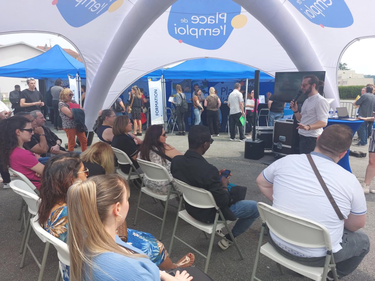 Aujourd'hui, la Place de l'Emploi à Delle a marqué une première réussie pour le Territoire de Belfort avec plus de 260 participants venus à la rencontre des 25 stands de recruteurs et partenaires locaux.
🤝Un beau reflet du partenariat en place dans chaque territoire.