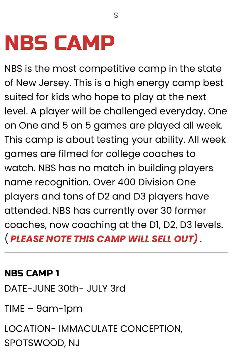 SPOTS STILL AVAILABLE(14)!!!