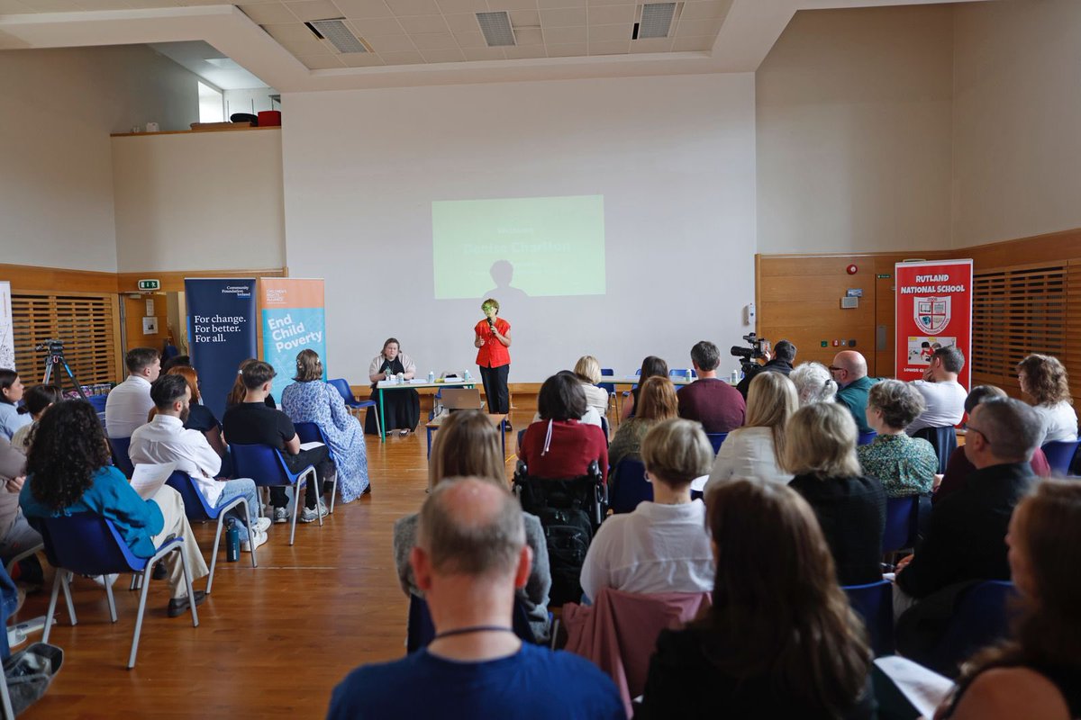 Children's Rights Alliance (@childrightsirl) on Twitter photo Chair of our launch today, Denise Charlton CEO <a href="/CommunityFound/">Community Foundation Ireland</a> speaks to the ongoing partnership on the #ChildPovertyMonitor and the blueprint it provides for #Budget.
📣 ‘The poverty figures should be a national call to action so we can finally break the cycle of poverty’ Chair of our launch today, Denise Charlton CEO <a href="/CommunityFound/">Community Foundation Ireland</a> speaks to the ongoing partnership on the #ChildPovertyMonitor and the blueprint it provides for #Budget.
📣 ‘The poverty figures should be a national call to action so we can finally break the cycle of poverty’