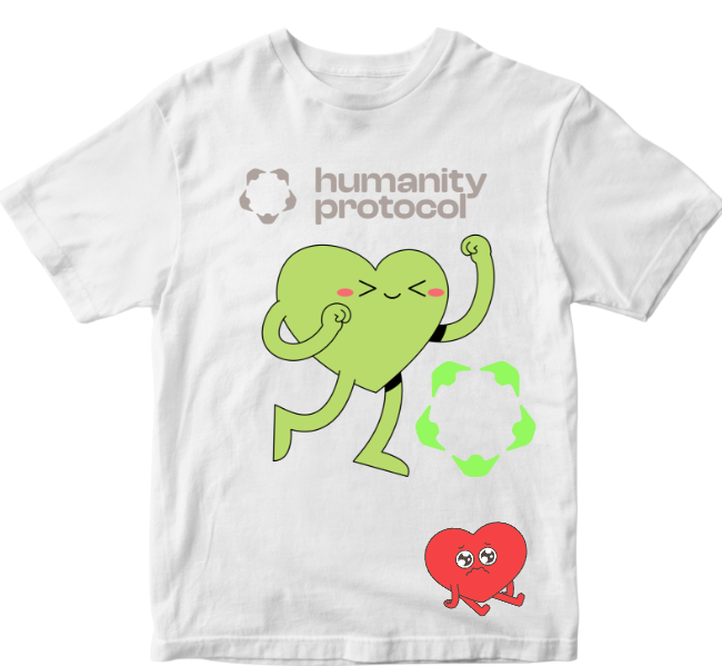 ohana_zamu's tweet image. GM Humanity Frens 📷
second shirt design 👕
#designedbyHumansHP @Humanityprot