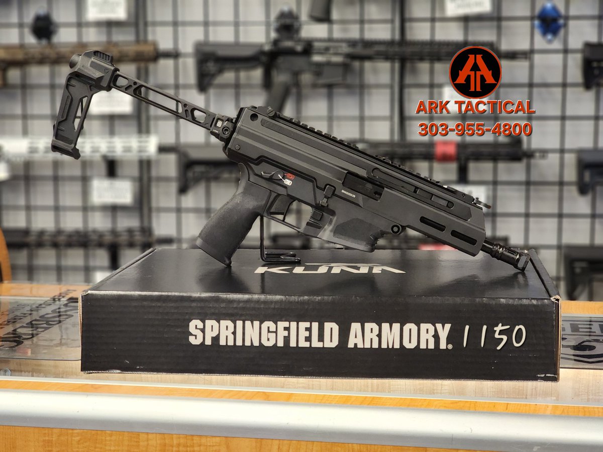 ArkTactical's tweet image. *NEW* Springfield Kuna w/brace - 9MM