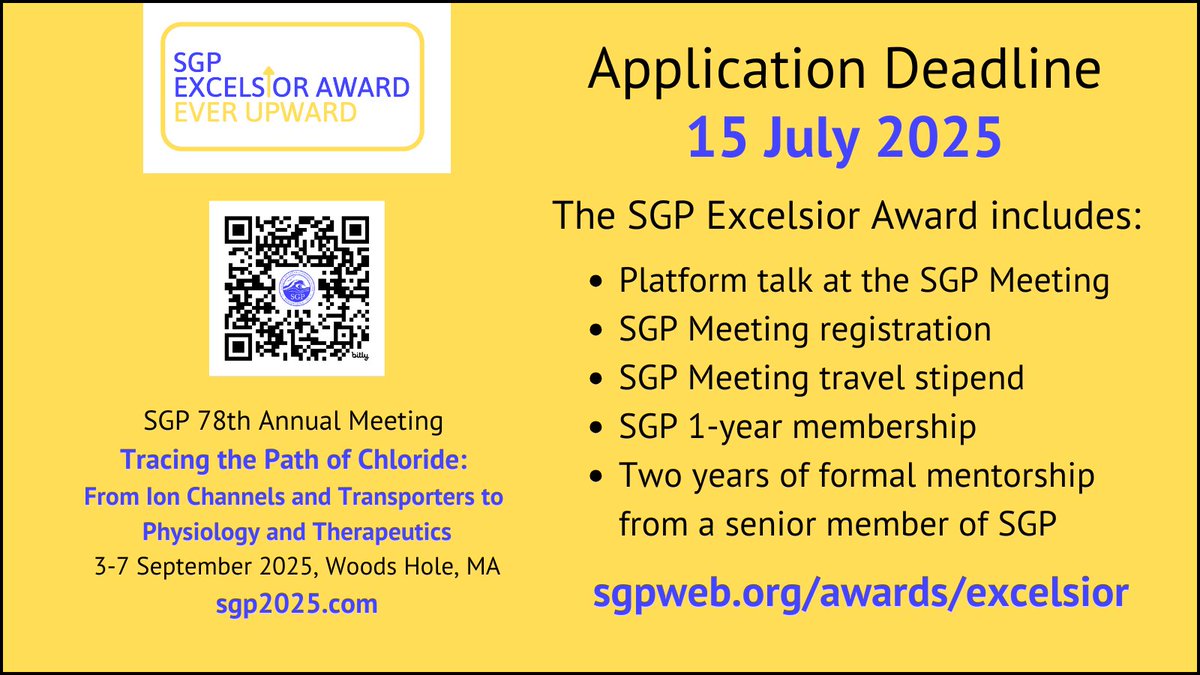 sgpweb's tweet image. The application deadline for the 2025 SGP Excelsior Award has been extended to 15 July 2025. Visit sgpweb.org/awards/excelsi….