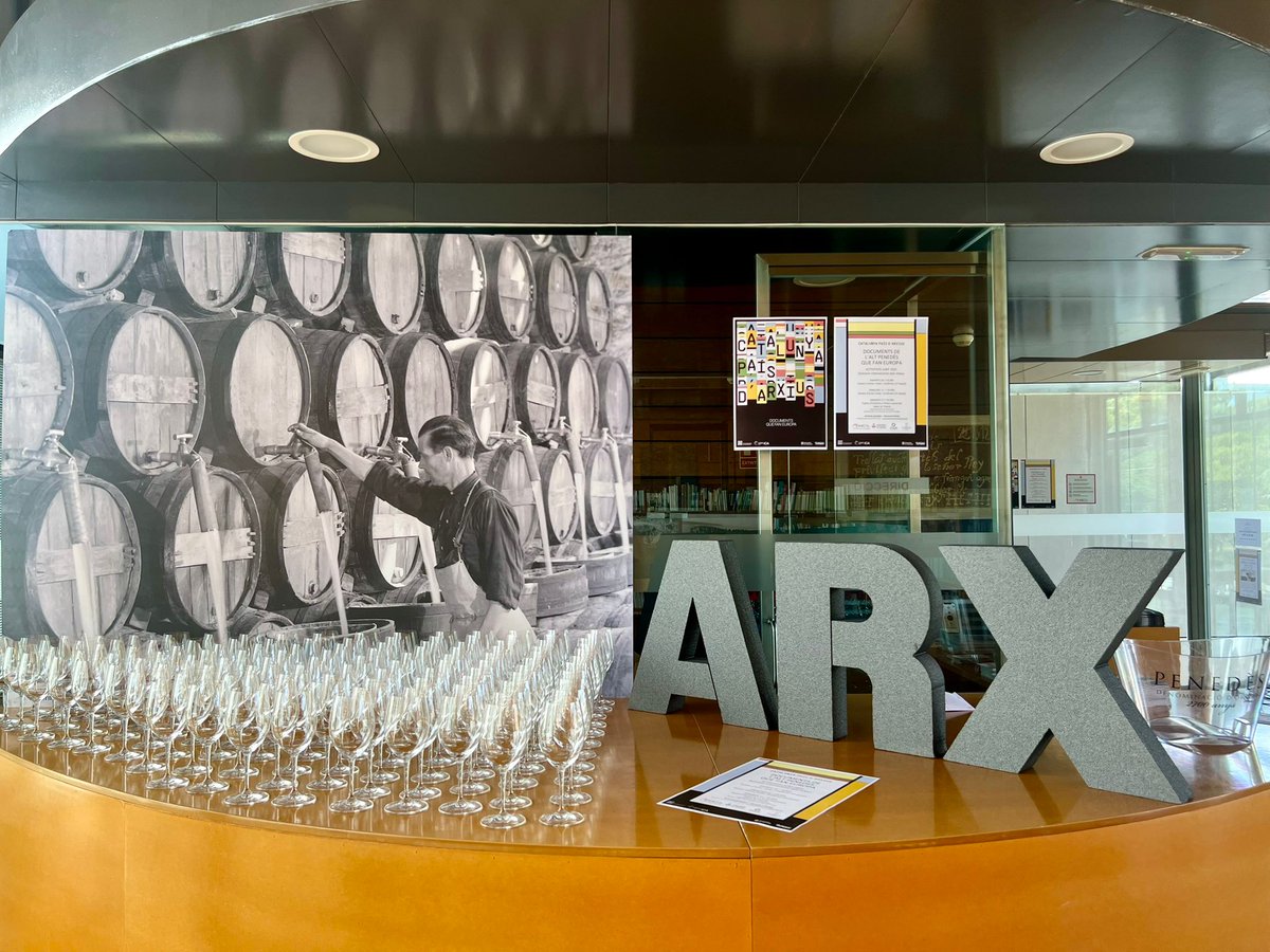 acaltpenedès (@acaltpenedes) on Twitter photo Tot a punt pels "Tastets d'Arxiu"! Som a la Setmana Internacional dels Arxius!
#xac #arxius #catalunyapaisdarxius #paisdarxius
<a href="/patrimonigencat/">Patrimoni</a> <a href="/dopenedes/">DO Penedès</a> <a href="/ccaltpenedes/">Consell Comarcal Alt Penedès</a> <a href="/VilafrancaAj/">Ajuntament de Vilafranca del Penedès</a> <a href="/rtvvilafranca/">RTV Vilafranca</a> Tot a punt pels "Tastets d'Arxiu"! Som a la Setmana Internacional dels Arxius!
#xac #arxius #catalunyapaisdarxius #paisdarxius
<a href="/patrimonigencat/">Patrimoni</a> <a href="/dopenedes/">DO Penedès</a> <a href="/ccaltpenedes/">Consell Comarcal Alt Penedès</a> <a href="/VilafrancaAj/">Ajuntament de Vilafranca del Penedès</a> <a href="/rtvvilafranca/">RTV Vilafranca</a>