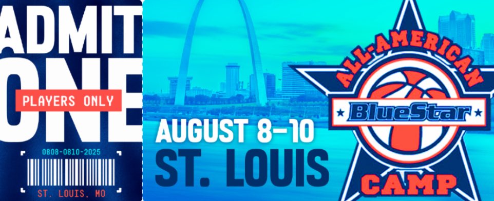InezBallard2029's tweet photo. Thank you @risingbluestar1 for the All American Camp Invite! Can’t wait for August! @BlueStarMedia1 @greglogs @MissouriPhenom #risingbluestar #30things https://t.co/58lXMwP735