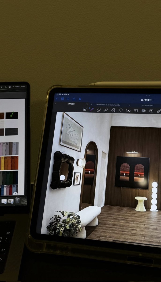 อ๋า อันนี้ไหมคะที่นั่งจิ้มๆเลือกๆตอนสเปซมะวานนี้ สวยนะนิ

#Srchafreen