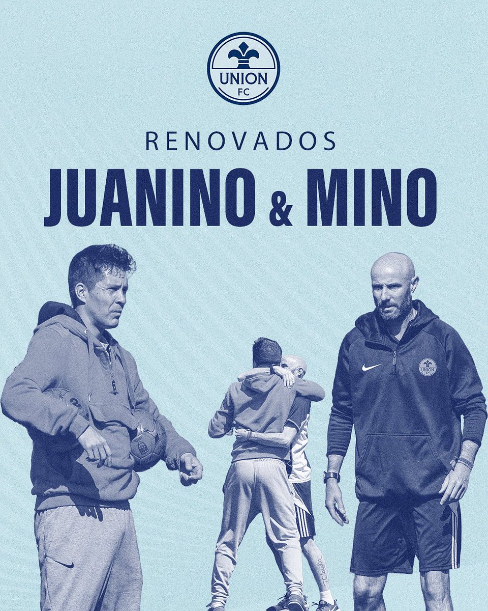 🚨𝗢𝗙𝗜𝗖𝗜𝗔𝗟 | ℂ𝕦𝕖𝕣𝕡𝕠 𝕥𝕖́𝕔𝕟𝕚𝕔𝕠 𝕌𝕟𝕚𝕠́𝕟 𝔽ℂ 2️⃣0️⃣2️⃣5️⃣/2️⃣0️⃣2️⃣6️⃣

El 𝗨𝗻𝗶𝗼́𝗻 𝗙𝘂́𝘁𝗯𝗼𝗹 𝗖𝗹𝘂𝗯 informa que ha llegado a un acuerdo con Jose María ‘𝗝𝘂𝗮𝗻𝗶𝗻𝗼’ y Jorge Gonzalez ‘𝗠𝗶𝗻𝗼’ para que continúen al frente de la dirección del primer equipo