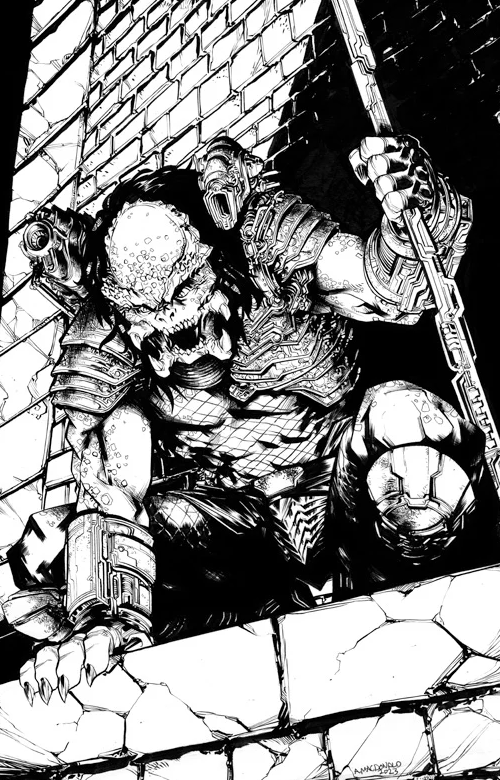 andymacdeez's tweet image. Predator: Killer of Killers is a great expansion of the franchise - expand your Predator art collection: whiskeymech.bigcartel.com/product/predat…