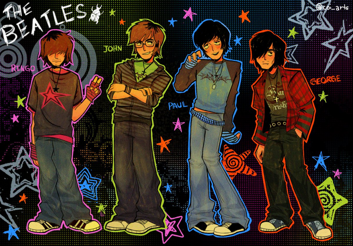 #thebeatles if they were cool and emo