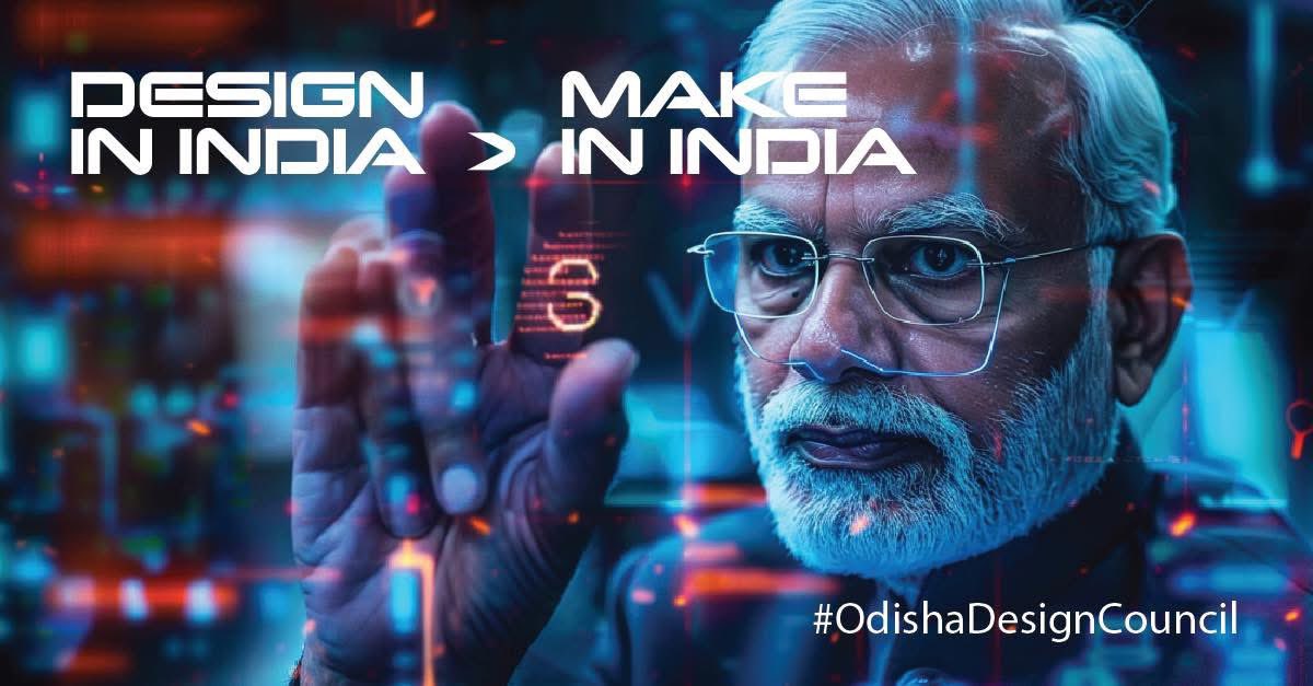 DesignODC's tweet photo. Hon’ble PM @narendramodi, your vision drives us. Together, let’s shape a bold new future with #DesignInIndia and #MakeInIndia. The next-gen creators are on it! https://t.co/nVMxutVtuL