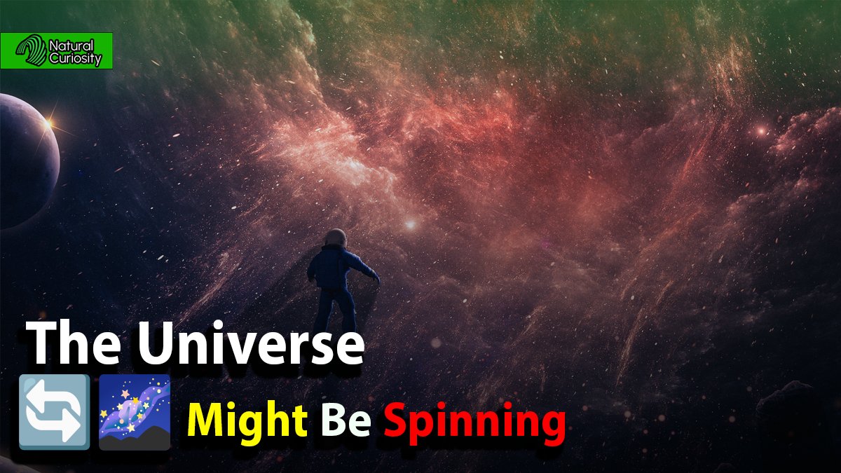 NaturalCurios1's tweet image. 🤯 A mind-bending new study suggests our entire universe could be rotating—just incredibly slowly! This cosmic twist could unravel some of astronomy's biggest mysteries. 
[Source: ScienceDaily] 
#Cosmology #UniverseSecrets #NaturalCuriosity