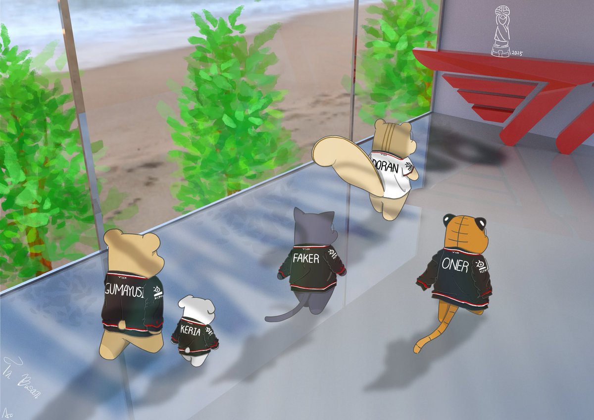 AhOH_ao's tweet image. 가자

#DOFGK #HJFGK #Doran #Oner #Faker #Gumayusi #Keria