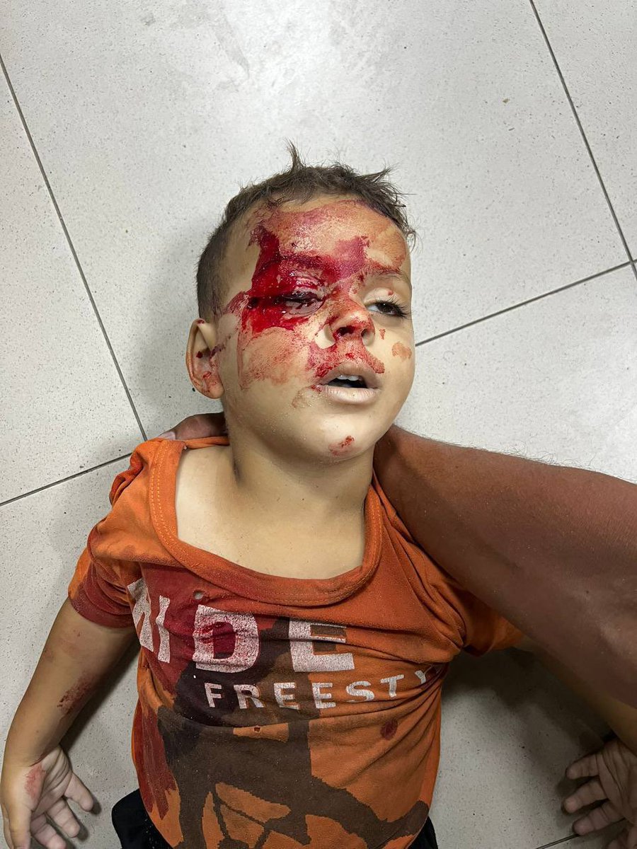 Breaking | A Palestinian child killed in an Israeli occupation drone strike that targeted a group of civilians in the Mawasi area in Khan Younis southern Gaza Strip.