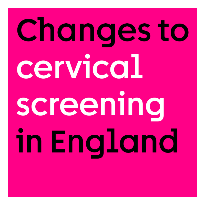 CR_UK's tweet photo. Today @NHSEngland announced they’re updating their cervical screening programme so people who are eligible are invited every five years, instead of every three years.  This change comes following an improvement to the screening test.

Find out more about cervical screening 👇