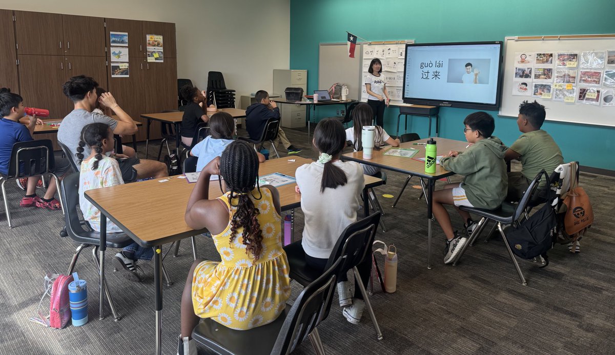 CFISD Language Summer Camps tweet media