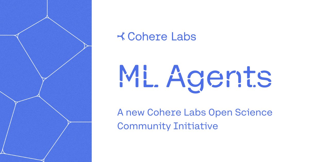 Our open science community welcomes a new group  focusing on agents, led by <a href="/_1024_m/">Ram Kadiyala</a> &amp; <a href="/jebish7/">Jebish7</a>.

They'll explore:
📊evaluation frameworks 
🖥️agentic applications 
🏇efficient systems  
...via panel discussions and community-led projects. 

Join our community on this exploration.