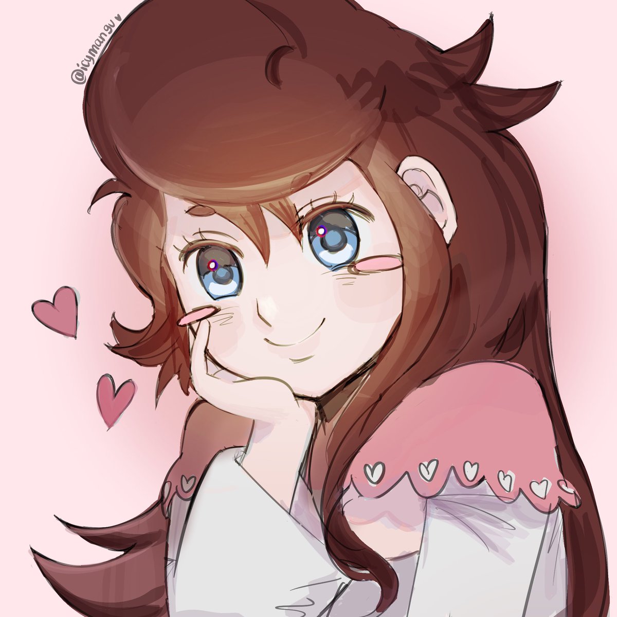 icymangu's tweet photo. I just bought procreate, so I made this to try it 
#digitalart https://t.co/QyYRnLf88S