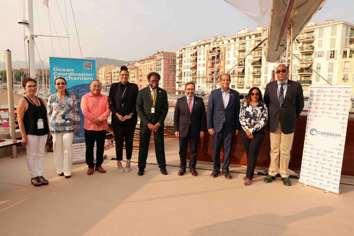 At #UNOC3, Caribbean leaders officially launched Actioning Blue — a regional 30x30 vision to strengthen ocean governance, unlock finance, and drive collective action. 

Learn more: tinyurl.com/fs2rpcr7