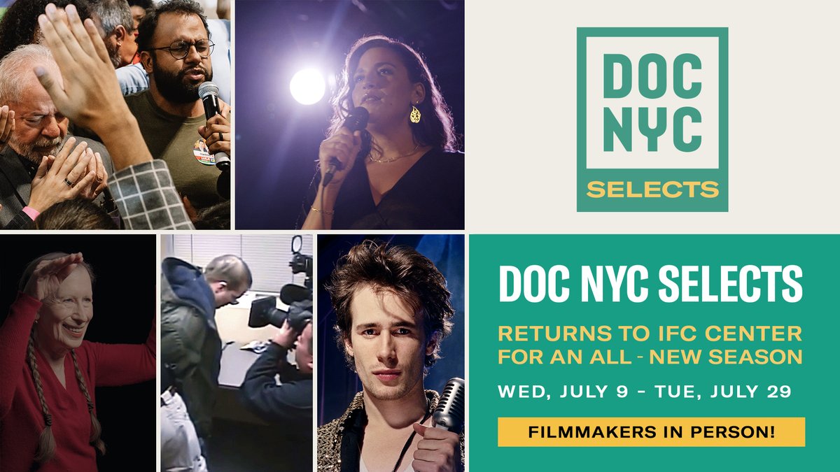 DOC NYC (@docnycfest) on Twitter photo New York documentary cinephiles! The Summer 2025 edition of our popular in-person screening series debuts at <a href="/IFCCenter/">IFC Center</a> on Wednesday, July 9th, offering a variety of new documentary feature premieres that are high on want-to-see lists. 2025.docnyc.net/SummerSelects New York documentary cinephiles! The Summer 2025 edition of our popular in-person screening series debuts at <a href="/IFCCenter/">IFC Center</a> on Wednesday, July 9th, offering a variety of new documentary feature premieres that are high on want-to-see lists. 2025.docnyc.net/SummerSelects