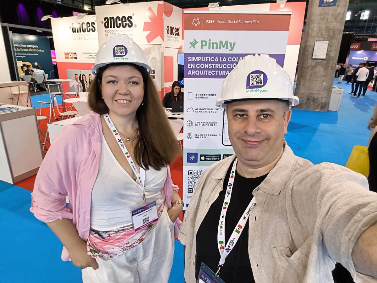 BicEuronova's tweet photo. ¡Estamos en @DES_show Digital Enterprise Show ! 🚀
@BicEuronova y @AncesSpain impulsando la innovación empresarial en esta cita internacional, del 10 al 12 de junio en @Fycma Málaga #DES2025
¡Ven a visitar nuestro stand! y conoce también a @CloudyOle y #PinMy https://t.co/o1rAOydr4e