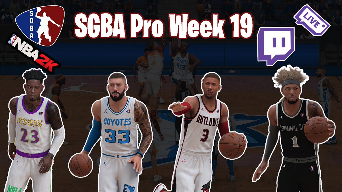 SGBA (@sgba2k) on Twitter photo We have SGBA Pro League action tonight on TWITCH at 9:30pm est. If you like what you see join the league for FREE! #NBA2K25 #NBAFinals
<a href="/EliteStreamerss/">Elite Streamers 🎮</a>
<a href="/StreamBoostSB/">Stream Boost â„¢</a>
<a href="/CampfireCrewGG/">Campfirecrew</a>
<a href="/brew_geeks/">Dr.Peabs</a>
<a href="/EGCEMPIRE/">EGC</a>
<a href="/iNetworkSports/">iNetwork</a>
<a href="/iNetworkEsports/">iNetwork eSports Team</a>
<a href="/TGA_Media/">TGA</a>
twitch.tv/sgba2kleague We have SGBA Pro League action tonight on TWITCH at 9:30pm est. If you like what you see join the league for FREE! #NBA2K25 #NBAFinals
<a href="/EliteStreamerss/">Elite Streamers 🎮</a>
<a href="/StreamBoostSB/">Stream Boost â„¢</a>
<a href="/CampfireCrewGG/">Campfirecrew</a>
<a href="/brew_geeks/">Dr.Peabs</a>
<a href="/EGCEMPIRE/">EGC</a>
<a href="/iNetworkSports/">iNetwork</a>
<a href="/iNetworkEsports/">iNetwork eSports Team</a>
<a href="/TGA_Media/">TGA</a>
twitch.tv/sgba2kleague