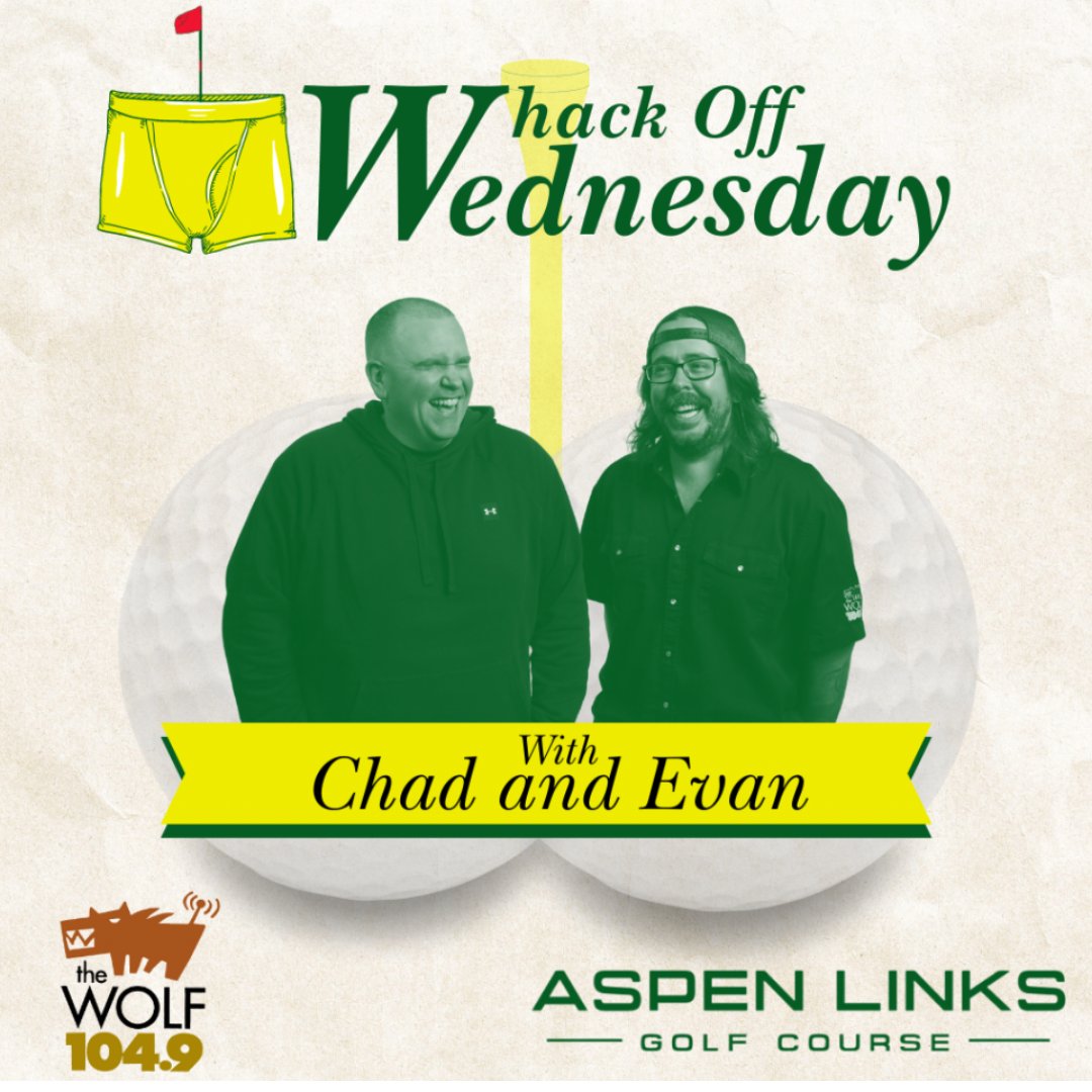 Wanna win lunch &amp; a round of golf with these two? Enter here: thewolfrocks.com/2025/05/20/384…