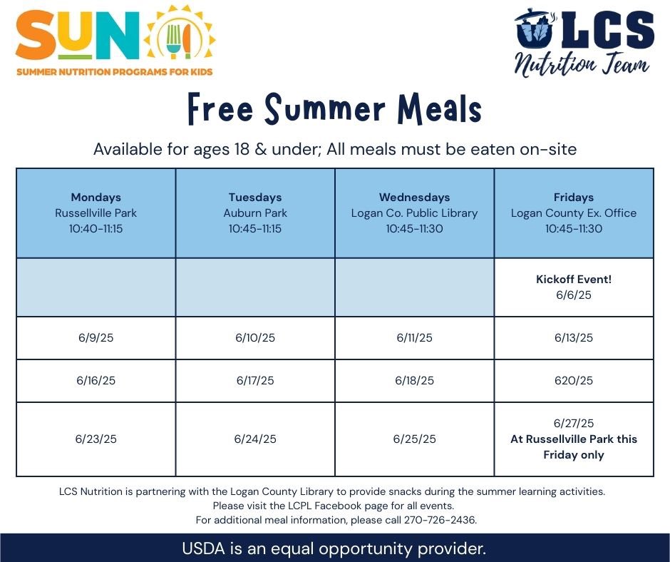 Summer Meals have started, come join us!😎🍐⛱️ #SunMeals #LCPride