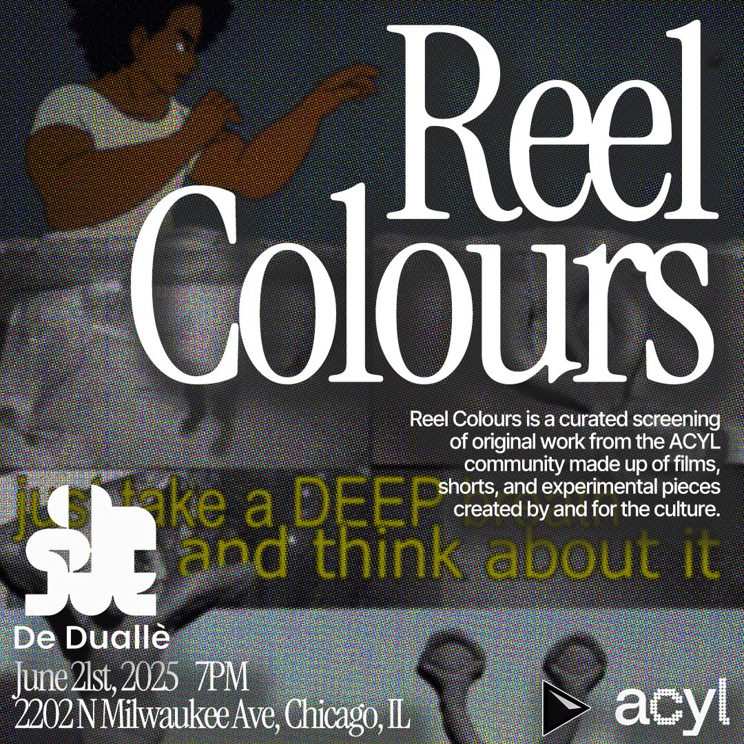 REEL COLOURS is back! 

June 21st in CHICAGO!

We’re thrilled to continue sharing the communities work with new audiences