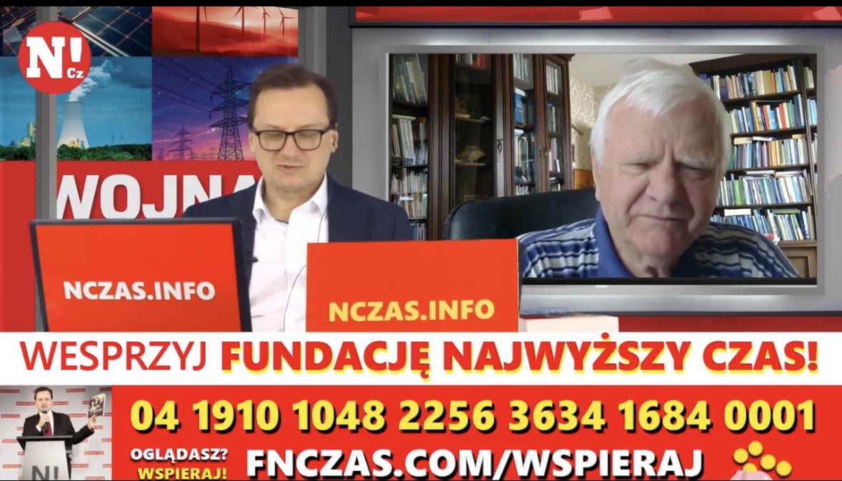 CJ z Bantustanu Nadwiślańskiego (@hastati__1087) on Twitter photo Panie <a href="/1972tomek/">Tomasz Sommer</a> skorzystam z okazji, że mnie pan obserwuje i jest większa szansa, że pan wyłapie wpis.
Proszę przestać urządzać w taki sposób przestrzeń. Każdy widz wie, że ogląda <a href="/NCZAS1/">Najwyższy CZAS! – NCZAS.INFO i NCZAS.COM</a>, nie ma potrzeby umieszczania aż tylu napisów z tytułem - wystarczy logo na górze.
Oprócz Panie <a href="/1972tomek/">Tomasz Sommer</a> skorzystam z okazji, że mnie pan obserwuje i jest większa szansa, że pan wyłapie wpis.
Proszę przestać urządzać w taki sposób przestrzeń. Każdy widz wie, że ogląda <a href="/NCZAS1/">Najwyższy CZAS! – NCZAS.INFO i NCZAS.COM</a>, nie ma potrzeby umieszczania aż tylu napisów z tytułem - wystarczy logo na górze.
Oprócz