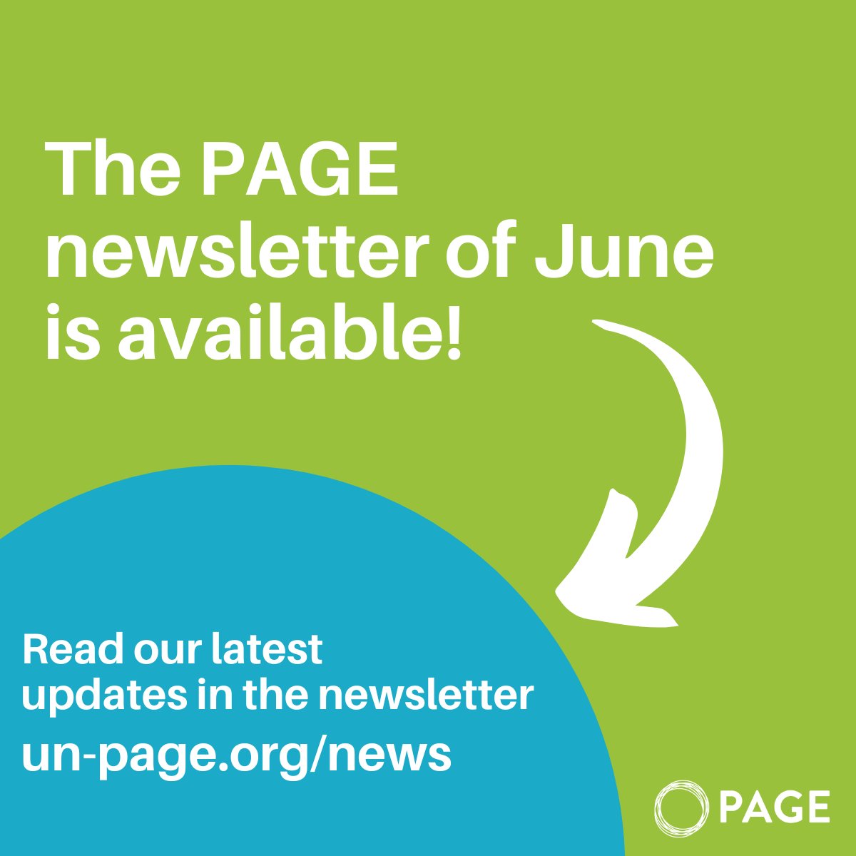 UN Partnership for Action on Green Economy (@_un_page) on Twitter photo The June Edition of the #UNPAGE Newsletter is here! ๐
From global high-level events and #SouthSouthExchanges to local stakeholder consultations โ these updates show how PAGE is driving impact towards a greener future ๐๐ฑ
๐ Read the June newsletter: f.mtr.cool/vlohvzdvai The June Edition of the #UNPAGE Newsletter is here! ๐
From global high-level events and #SouthSouthExchanges to local stakeholder consultations โ these updates show how PAGE is driving impact towards a greener future ๐๐ฑ
๐ Read the June newsletter: f.mtr.cool/vlohvzdvai