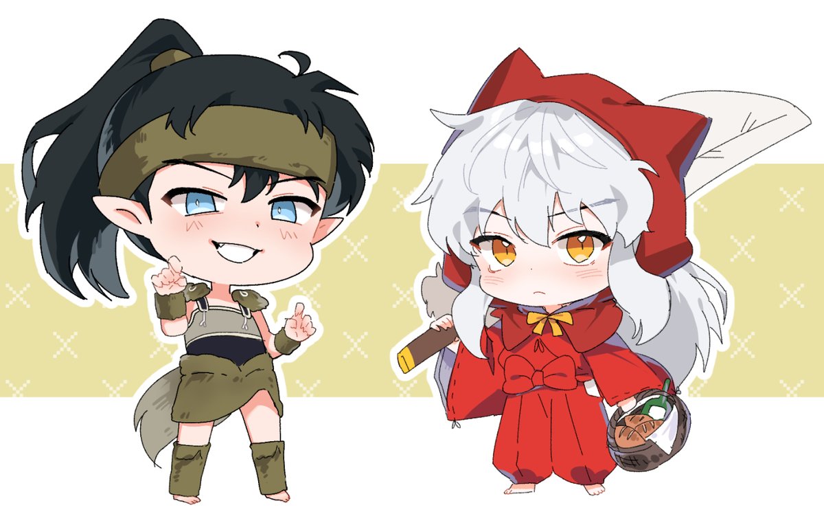 빨간 망토와 늑대😋