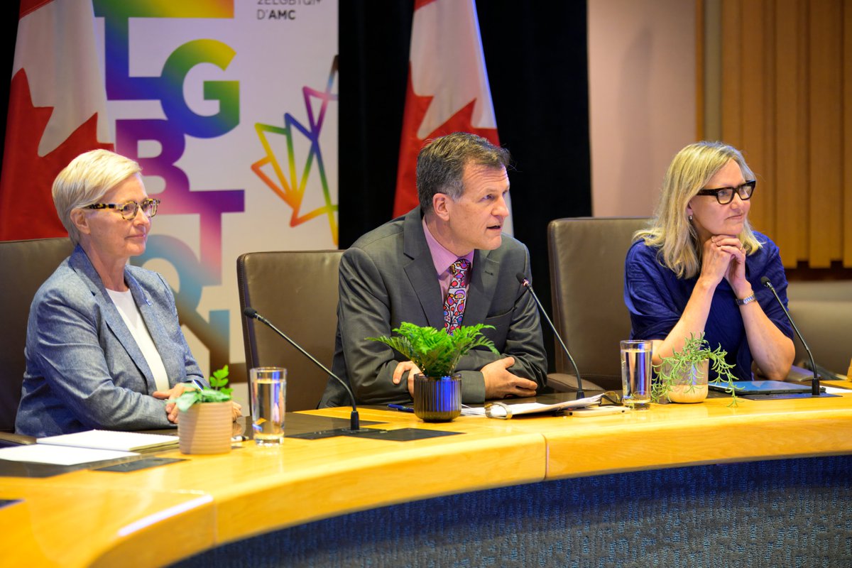 GAC_Corporate's tweet image. Powerful discussion with @MDouglas_YYZ on the history and impact of the LGBT Purge on 2SLGBTQI+ members of the public service. We have a responsibility to remember, to learn and to continue advocating for respectful and inclusive workplaces. #PrideMonth #PrideSeason