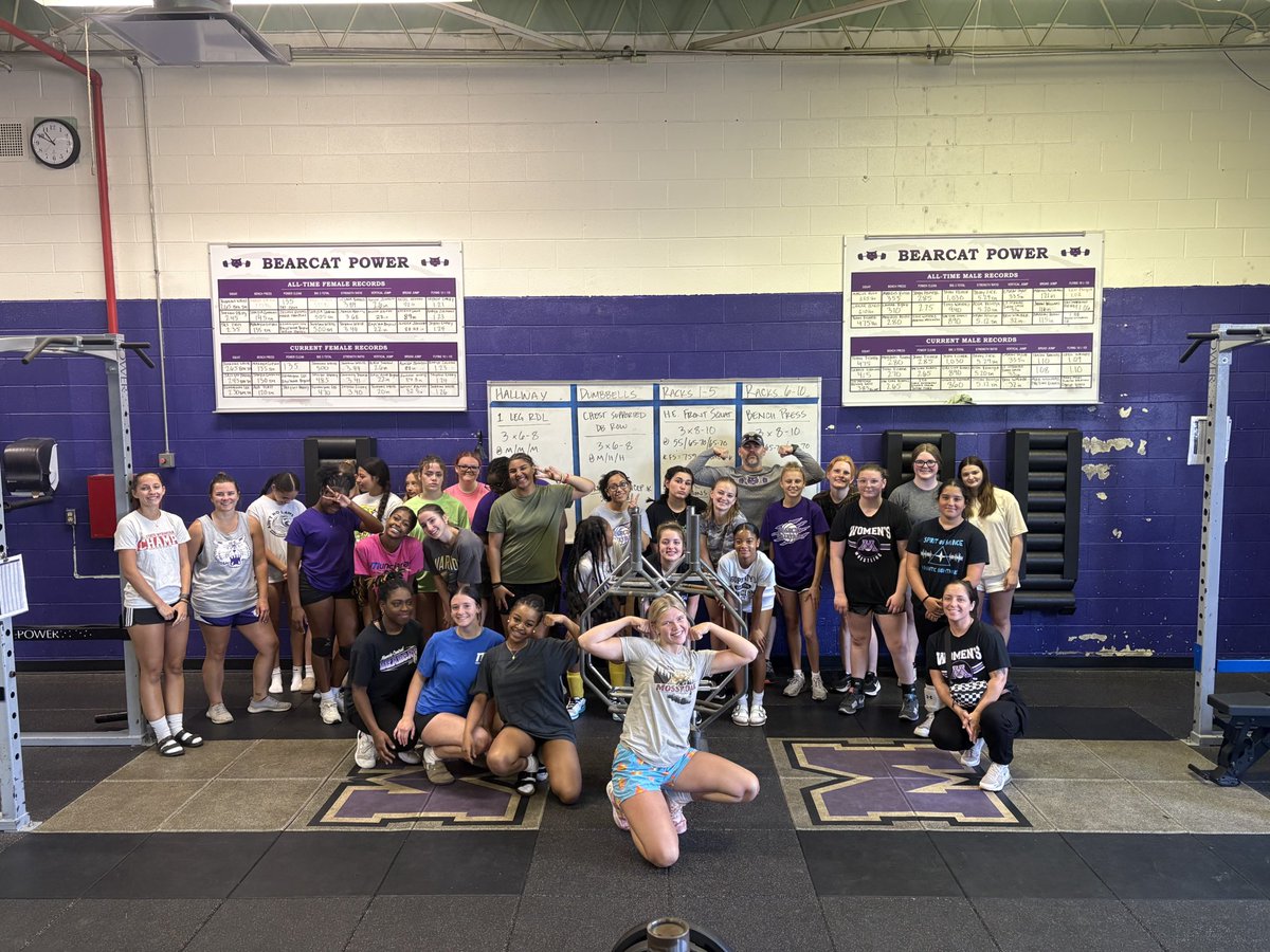 Bearcat Strength & Conditioning (@mchs_strength) on Twitter photo First ever “Girls Only” training session today! Looking forward to a summer full of fun and hard work with this group!
<a href="/MCHSBearcats/">Bearcat Athletics</a> <a href="/MuncieSchools/">Muncie Community Schools</a> <a href="/Central_MCS/">Principal Walker</a> First ever “Girls Only” training session today! Looking forward to a summer full of fun and hard work with this group!
<a href="/MCHSBearcats/">Bearcat Athletics</a> <a href="/MuncieSchools/">Muncie Community Schools</a> <a href="/Central_MCS/">Principal Walker</a>