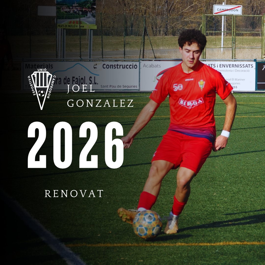 🔴📝RENOVAT 

🤝Joel Gonzalez continuarà amb la UE Camprodon la temporada 2025-26.

#EndavantSempreEndavant