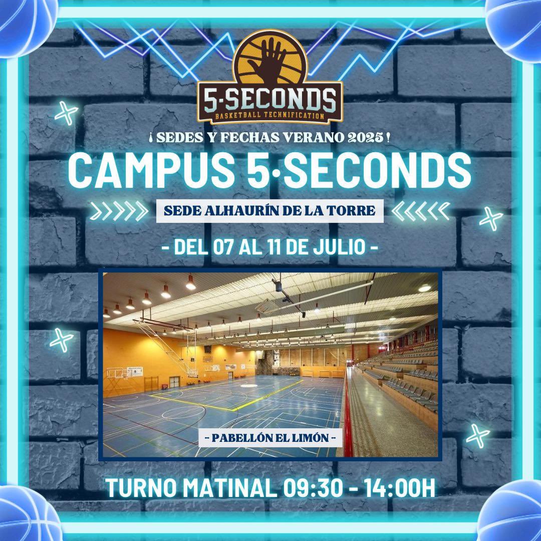 📣 ¡APÚNTATE!

- ALHAURÍN DE LA TORRE -

🔵 TURNO 07-11 Julio Pabellón el Limón 9:30 - 14:00 H.

Inscripciones:
docs.google.com/forms/d/e/1FAI…