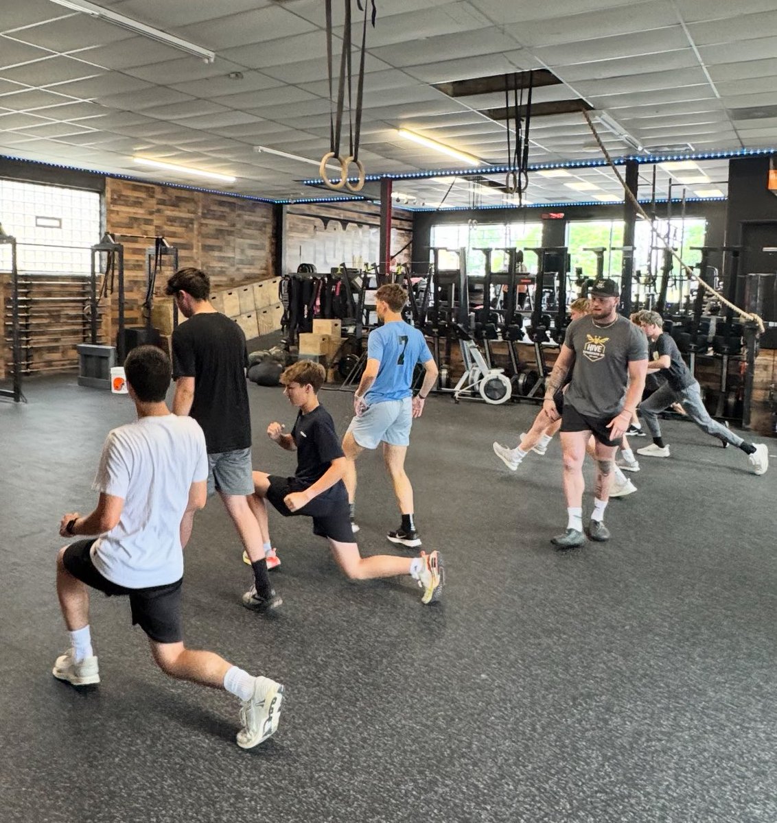 Getting after it in the preseason with Coach Carlin at Hive Strength Co! 
instagram.com/hivestrength_c…