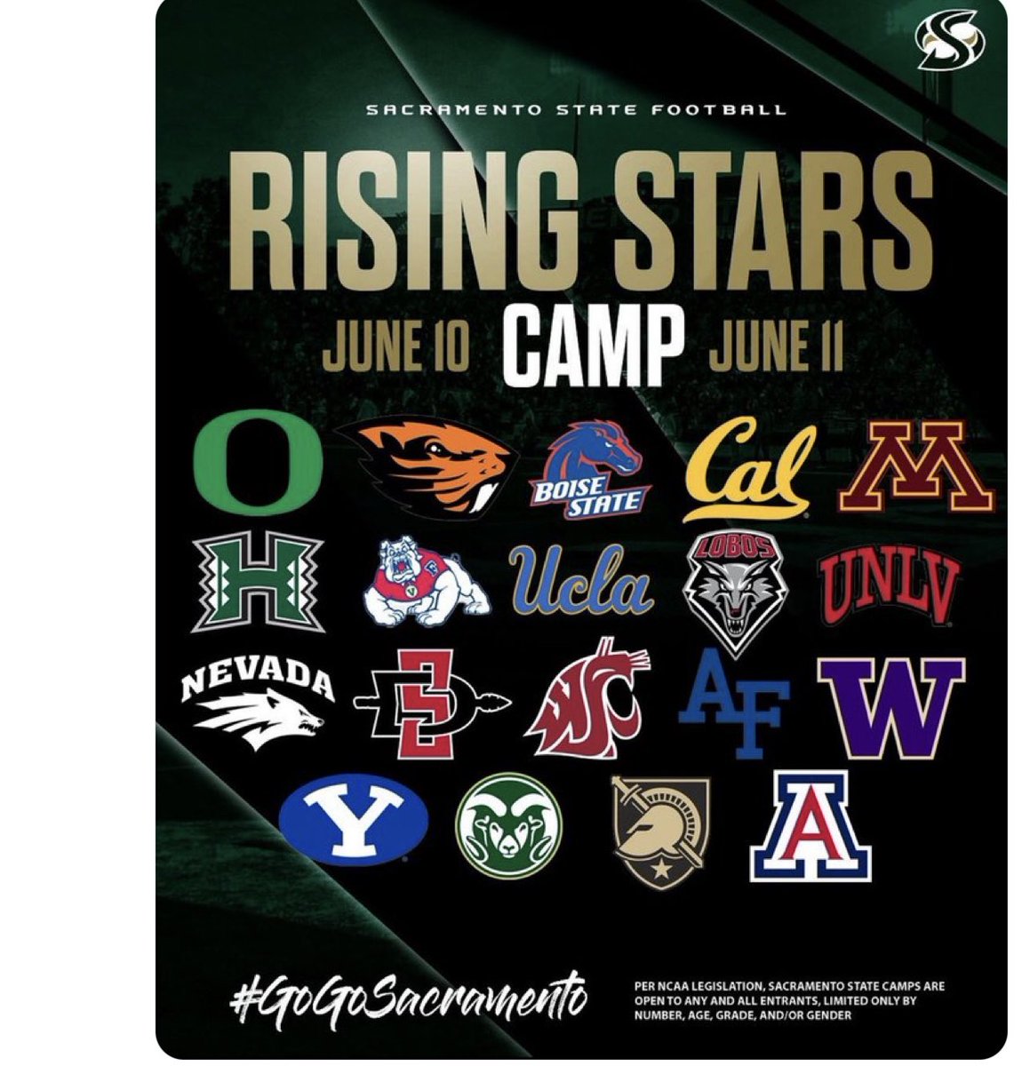Barrett Engstrom (@bengstrom2027) on Twitter photo I will be attending the <a href="/SacHornetsFB/">Sac State Football</a> camp today.
<a href="/BrandonHuffman/">Brandon Huffman</a> <a href="/BrennanMarion4/">Coach Marion</a> <a href="/Joshbrown66/">Josh Brown</a> I will be attending the <a href="/SacHornetsFB/">Sac State Football</a> camp today.
<a href="/BrandonHuffman/">Brandon Huffman</a> <a href="/BrennanMarion4/">Coach Marion</a> <a href="/Joshbrown66/">Josh Brown</a>