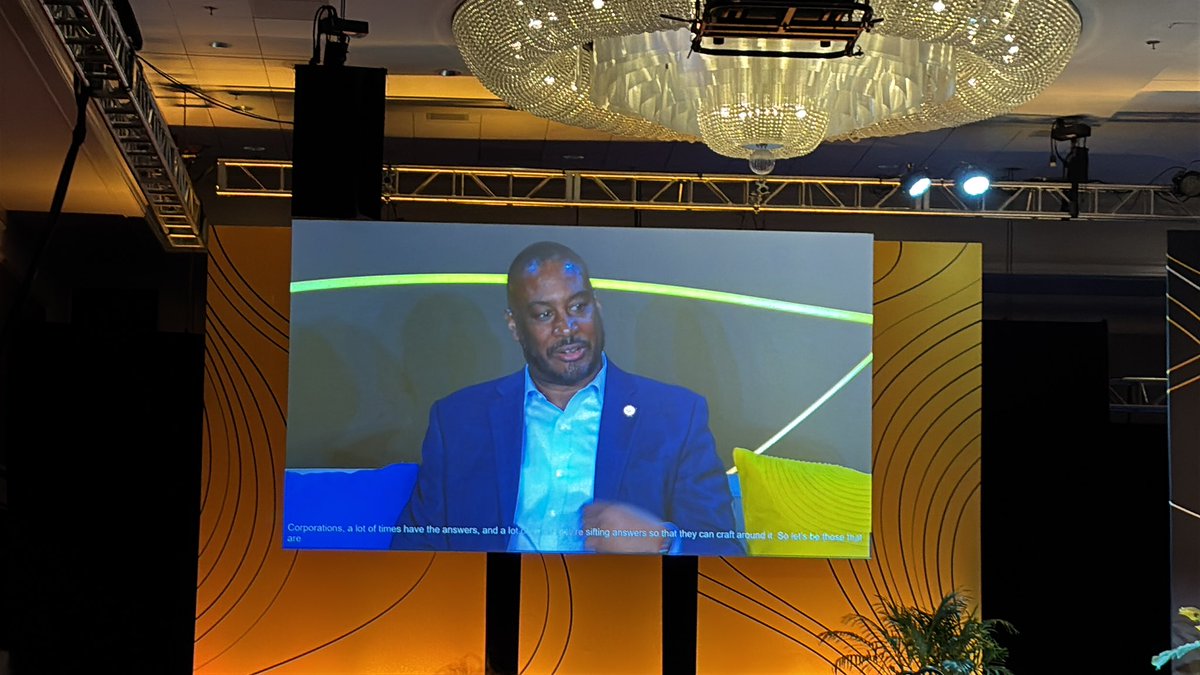 “We’re fighting for the country we want to live in. That’s not a step away but a step in.” Dennis Serrette of National Urban League #JFFHorizons