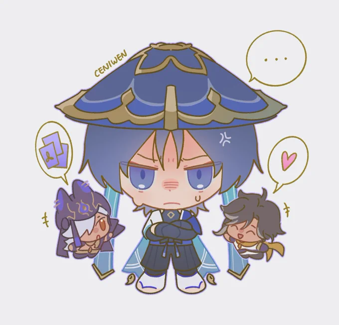 cynoscarasethos are so cute to me #Genshinlmpact