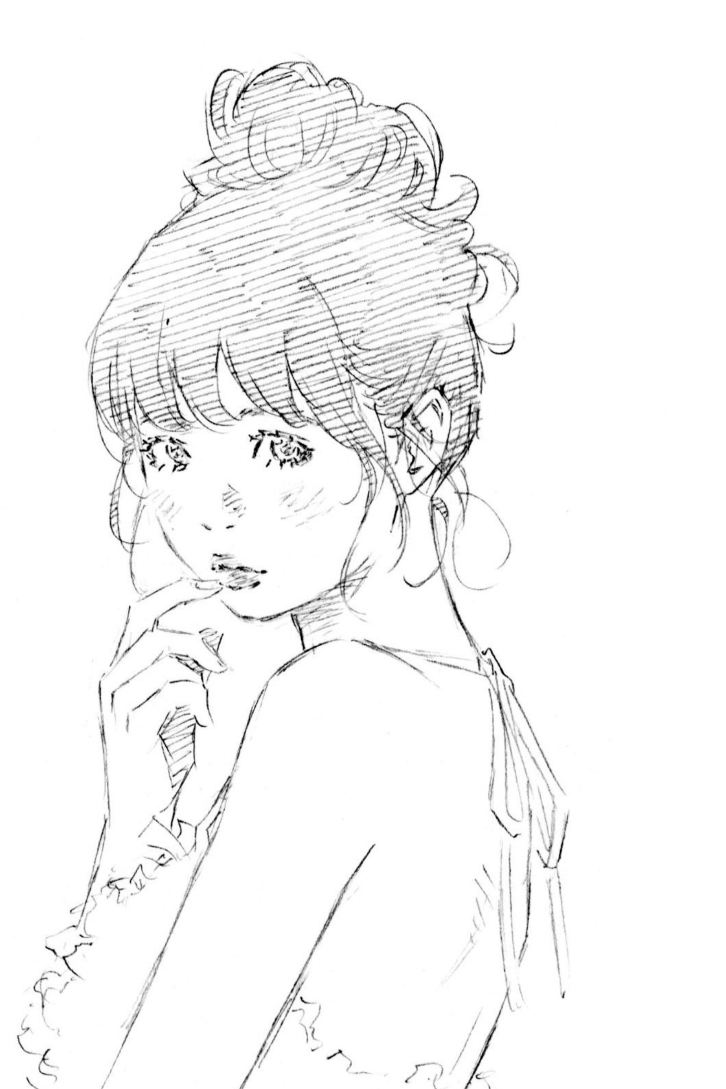 イラスト アート 「FLATNOSE」 No.9