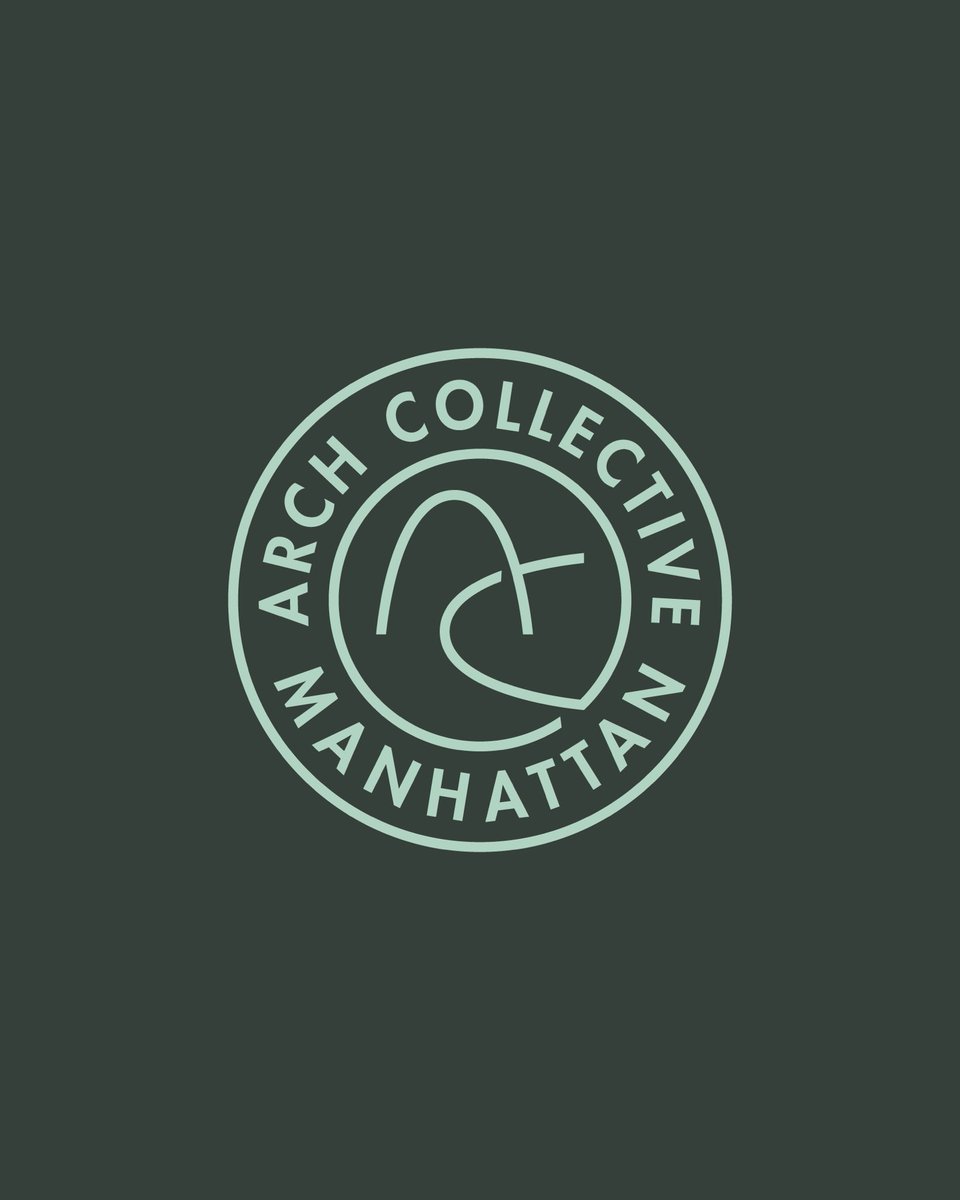 NEW WORK – Arch Collective Manhattan is a firm specializing in a particular oral procedure called full arch surgery. The new branding is deceptively simple, with the A and C represented in the mark as the top and bottom arches in the mouth. Paired with a custom version of Futura
