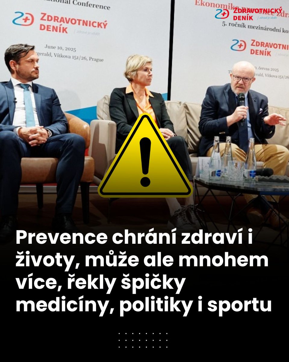 V rámci prevence byste měli dodržovat tyto tři základní věci: zdravotnickydenik.cz/2025/06/preven…