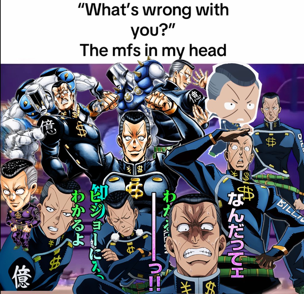 Lowkey_Okuyasu's tweet image. I hope u guys consider me for the biggest Okuyasu fan! I didn't put out much if a campaign cuz I lowkey dunno how but u guys should really vote for me 😁 (and yes I made this pic I have over 1k photos of Okuyasu)