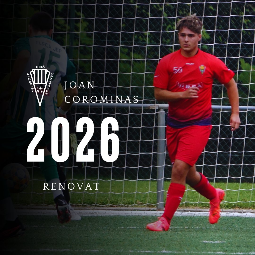 🔴📝RENOVAT 

🤝Joan Corominas continuarà amb la UE Camprodon la temporada 2025-26.

#EndavantSempreEndavant