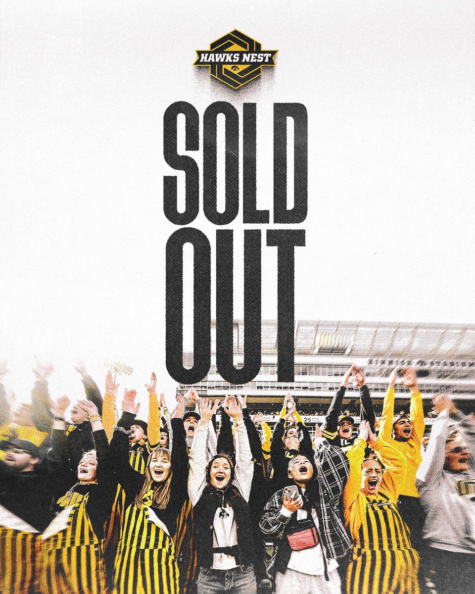 𝙎𝙩𝙪𝙙𝙚𝙣𝙩 𝙏𝙞𝙘𝙠𝙚𝙩𝙨 𝙎𝙤𝙡𝙙 𝙊𝙪𝙩

2025 Football Student Season Tickets are SOLD OUT. Individual game tickets located in public areas of the stadium will be offered for select games at a student rate. Individual game tickets go on sale Thursday, July 17th at 9am CT.