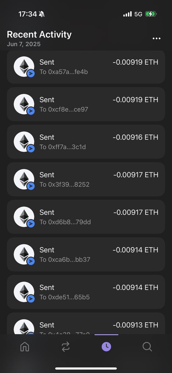 Giveaway  ENDED 💵

All 18 winners got they’re ETH ⛓

Congratulations to all of you!

Pay Out Wallet Adress 💳:

0x0C17ee6f2E5fF74087ab898879376aA3738177bb

Winners: 

1.
0xb7cdd8a4828353c46ae164aaa987755f4fcbf586

2.
0xeFEe9434B4042ca29d55E49959cd6D67e446553c

3.