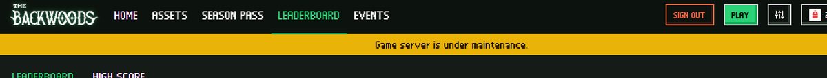 WTF just happened?
Game went maintenance mode after ghosting us for a year =)))
Is this the comeback of the century… or just the devs remembering their passwords? 🤡

<a href="/TheBackwoodsSol/">The Backwoods</a>