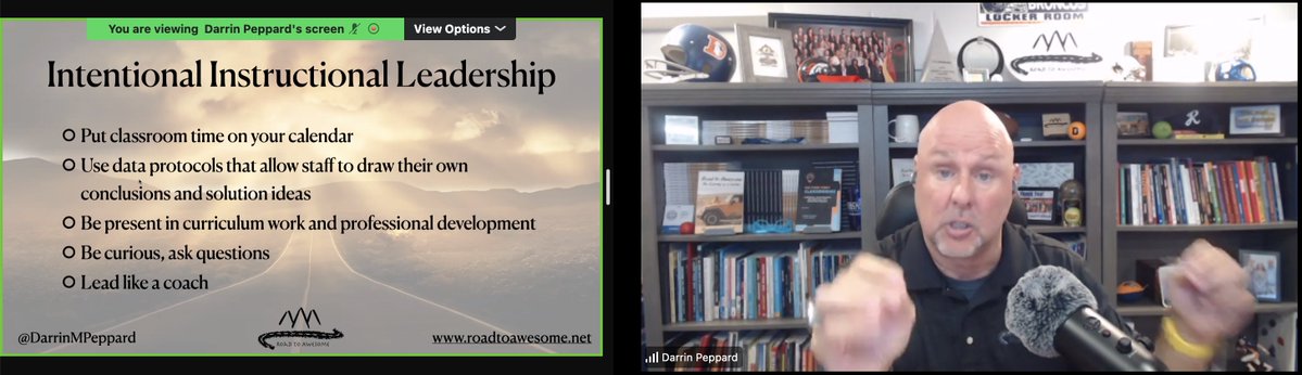 NCMLE 'Moving the Middle Forward' (@ncmiddle) on Twitter photo We are LIVE with <a href="/DarrinMPeppard/">Darrin M Peppard Ed.D. #RoadToAwesome</a> and The <a href="/teachbetterteam/">Teach Better Team</a> talking instructional leadership strategies! ✅📈 We are LIVE with <a href="/DarrinMPeppard/">Darrin M Peppard Ed.D. #RoadToAwesome</a> and The <a href="/teachbetterteam/">Teach Better Team</a> talking instructional leadership strategies! ✅📈