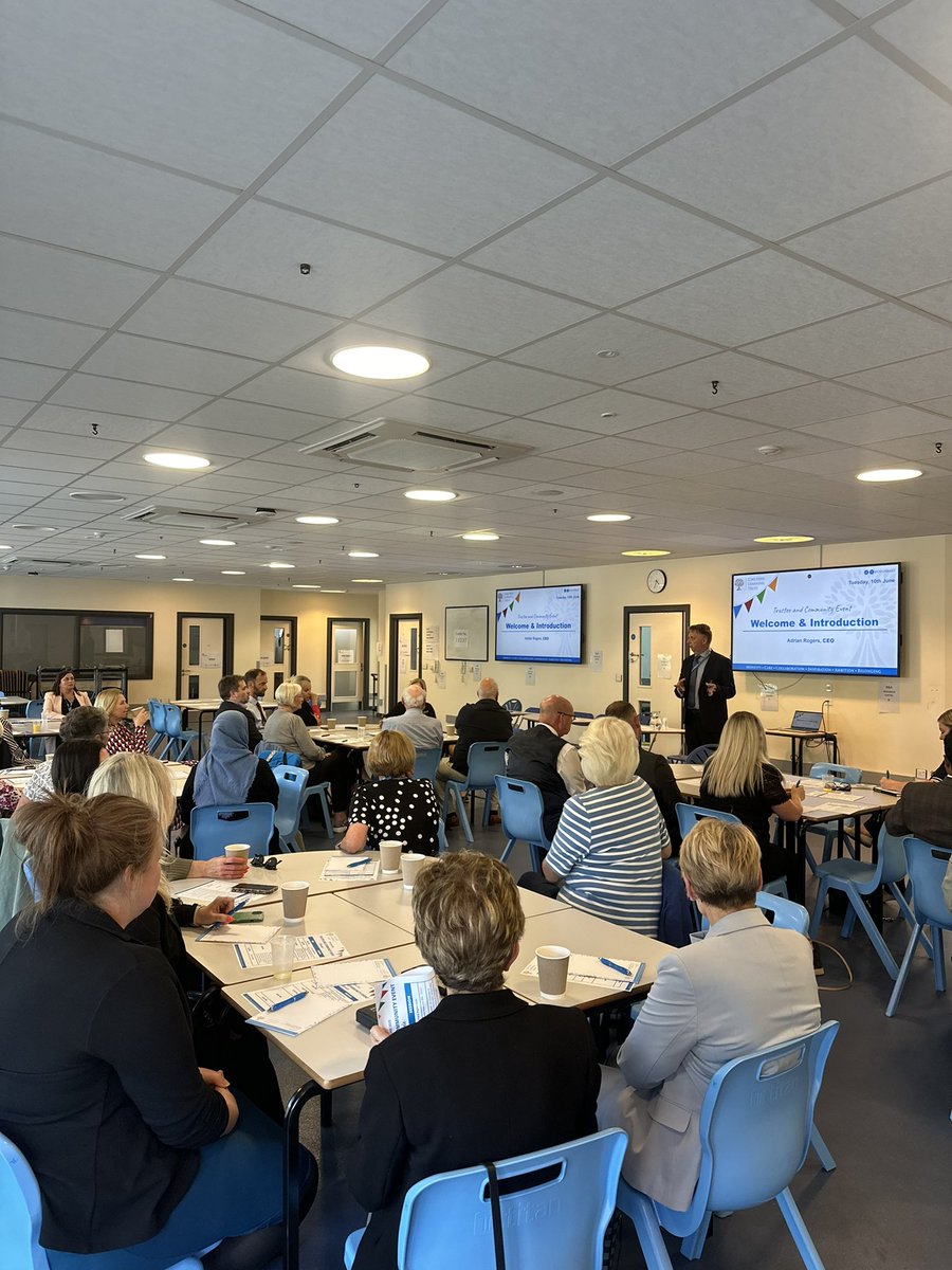 Chiltern Learning Trust (@chilternlt) on Twitter photo This evening we welcome Trustees & Governors from across our schools for the 2025 Trustee & Community Event for an evening of keynote speakers & interactive workshops.
Thank you to our CEO <a href="/AJRAllModCons/">Adrian Rogers</a> who is kicking things off!👋 This evening we welcome Trustees & Governors from across our schools for the 2025 Trustee & Community Event for an evening of keynote speakers & interactive workshops.
Thank you to our CEO <a href="/AJRAllModCons/">Adrian Rogers</a> who is kicking things off!👋