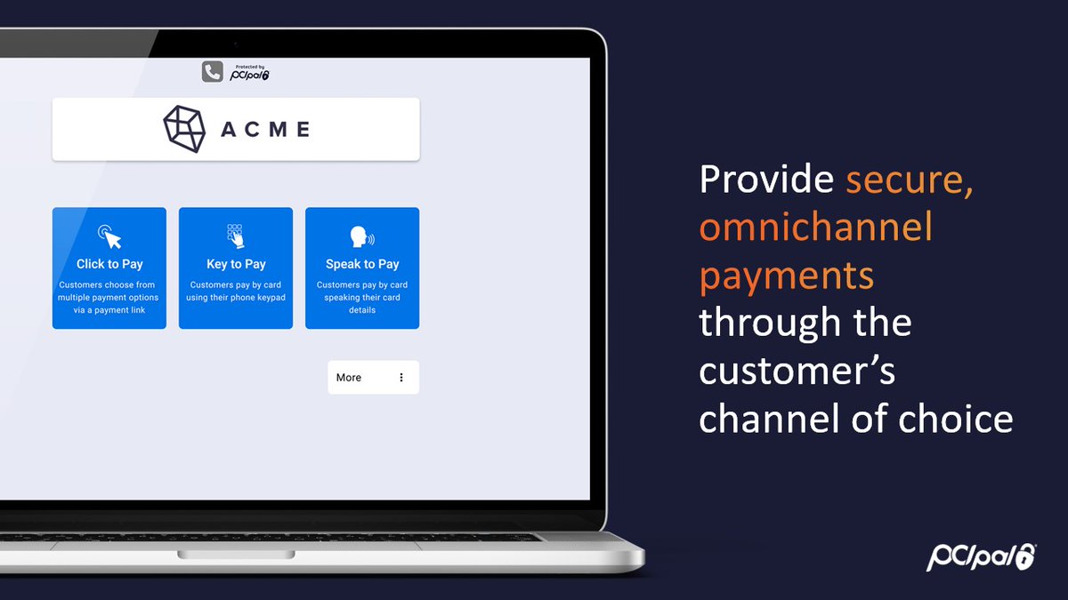 Give customers payment flexibility, without adding compliance complexity. PCI Pal enables secure, PCI DSS-compliant transactions across all channels. 

Learn more 👉 ow.ly/Hz0y50W78gu

#CustomerExperience #CX
#SecurePayments #FinTech #CX