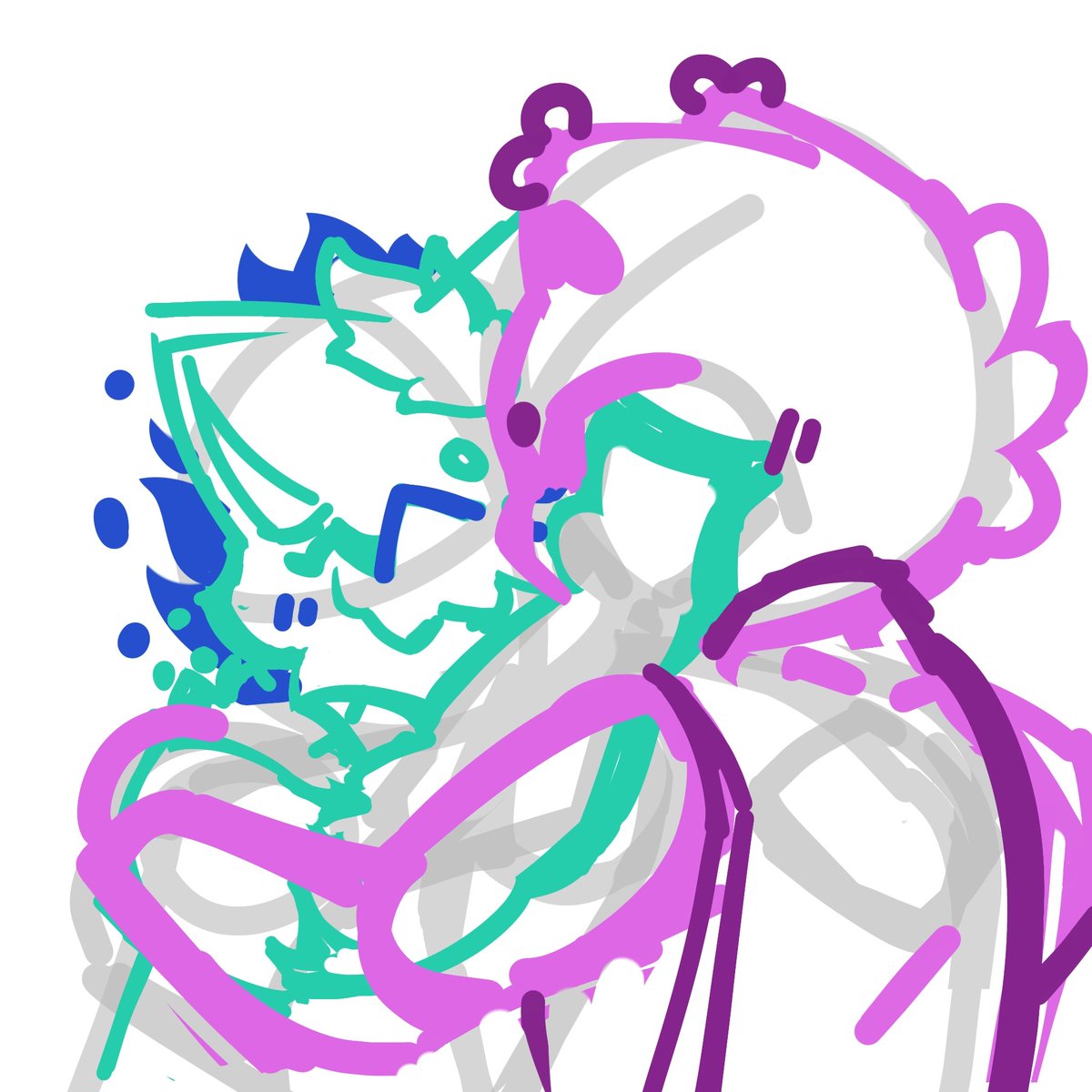 Just a silly little sketch.... I love grimstrosity....